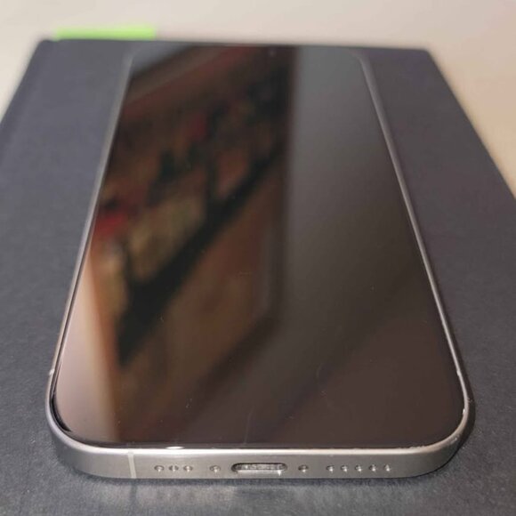 SOLD — iPhone 15 Pro Natural Titanium 256GB [Unlocked] + extras - Picture 2 of 5